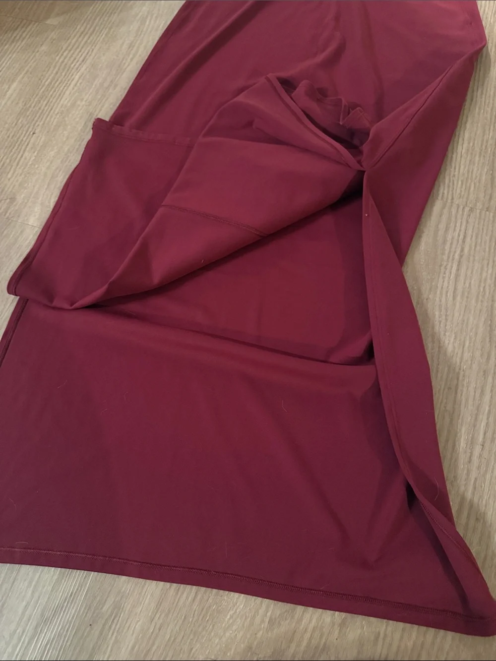 lululemon athletica Sleeveless Maxi Dress in Maroon